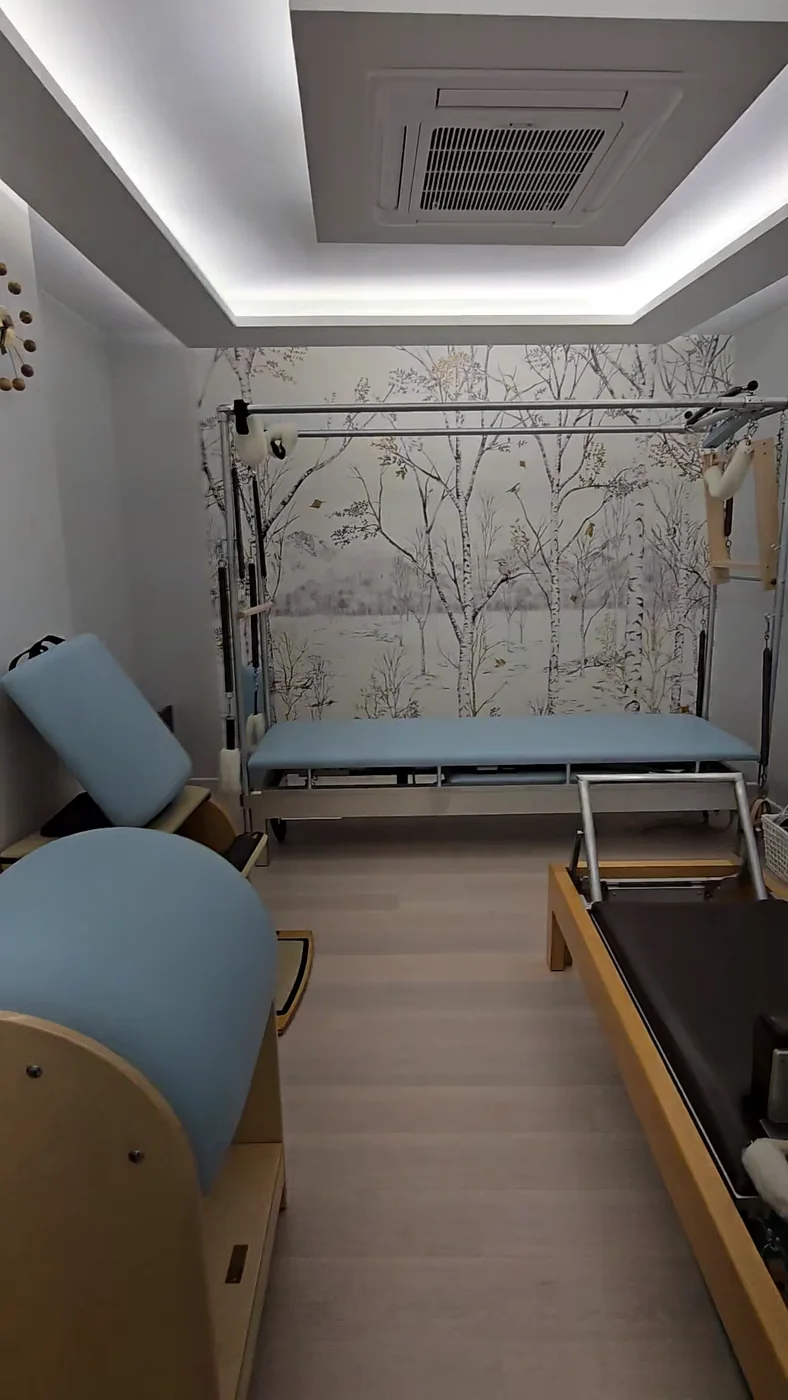 Classical Pilates apparatus at Système Pilates in Paris 7